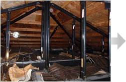 ２階小屋裏